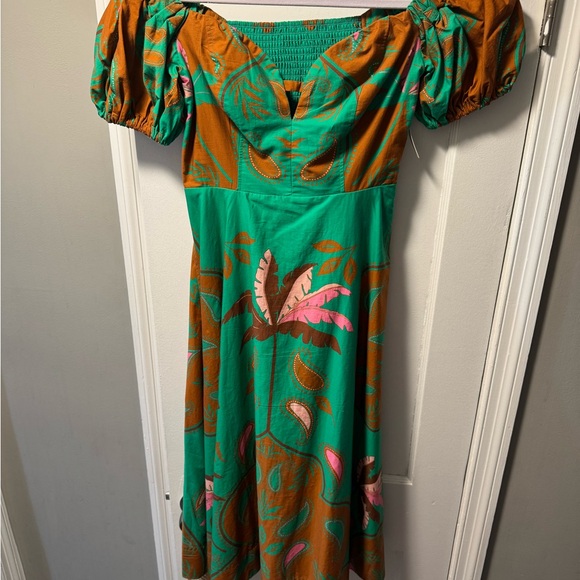 Farm Rio Off-the-Shoulder Dress - Picture 1 of 5